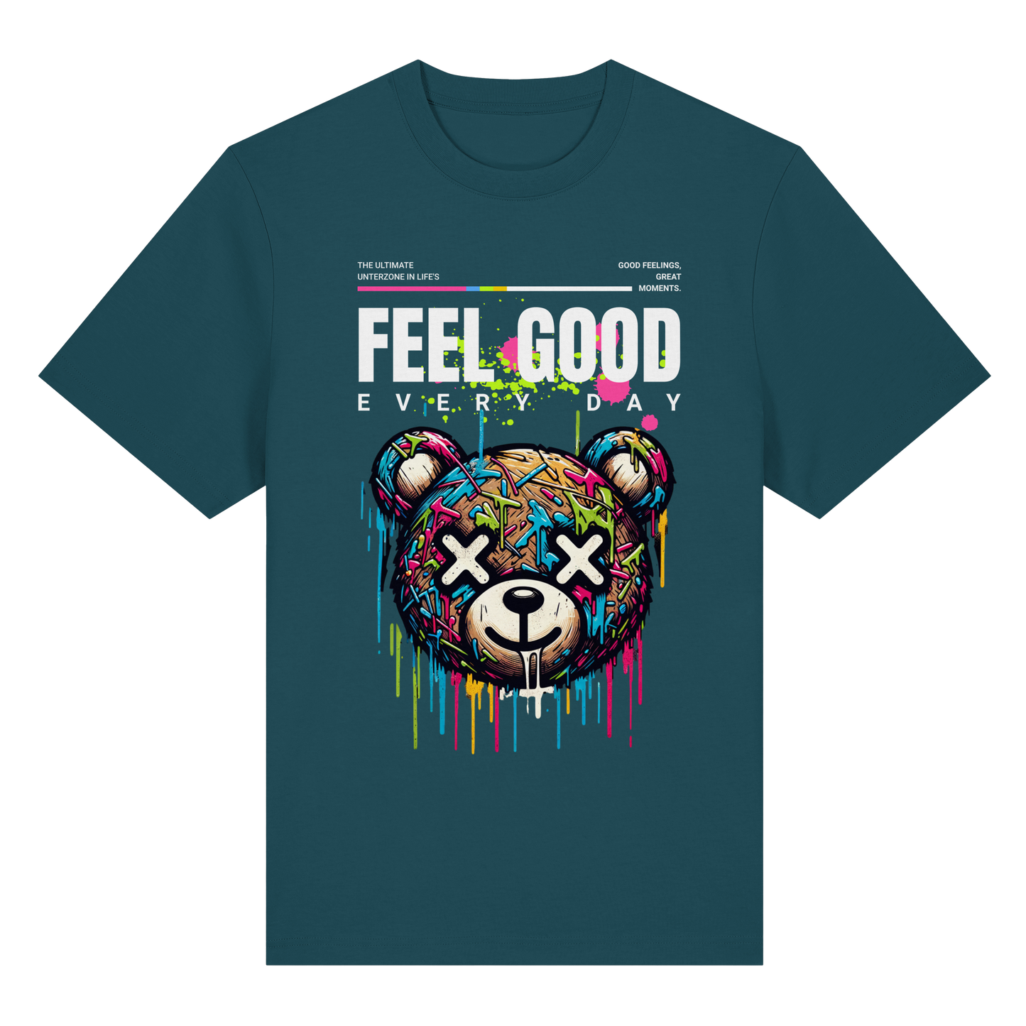 Unterzone Fell Good Every Day Teddy - Organic Heavy Shirt