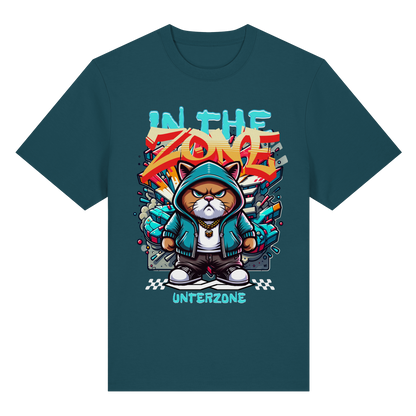 Unterzone Cat In The Zone – Heavy-Shirt aus Bio-Baumwolle