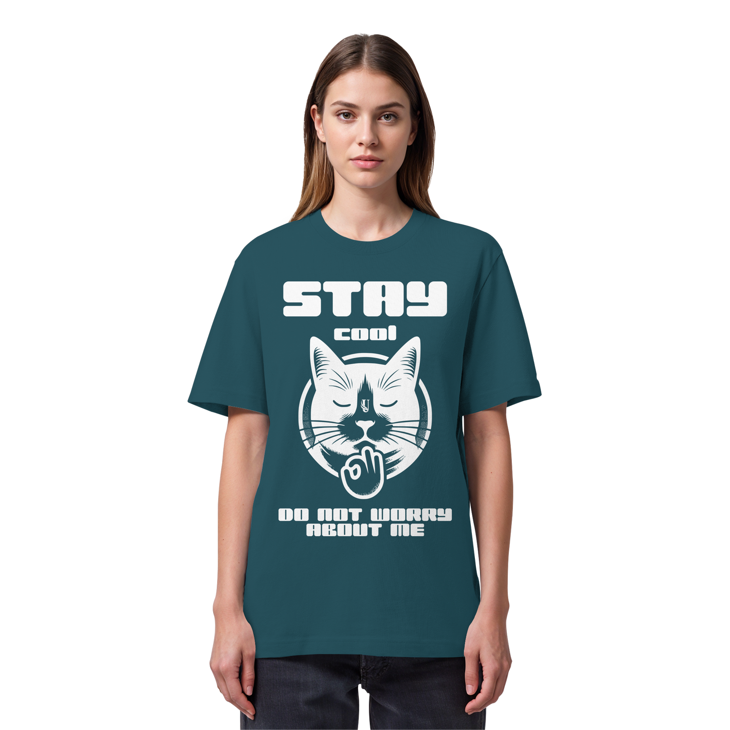 Unterzone Stay Cool Cat - Organic Heavy Shirt