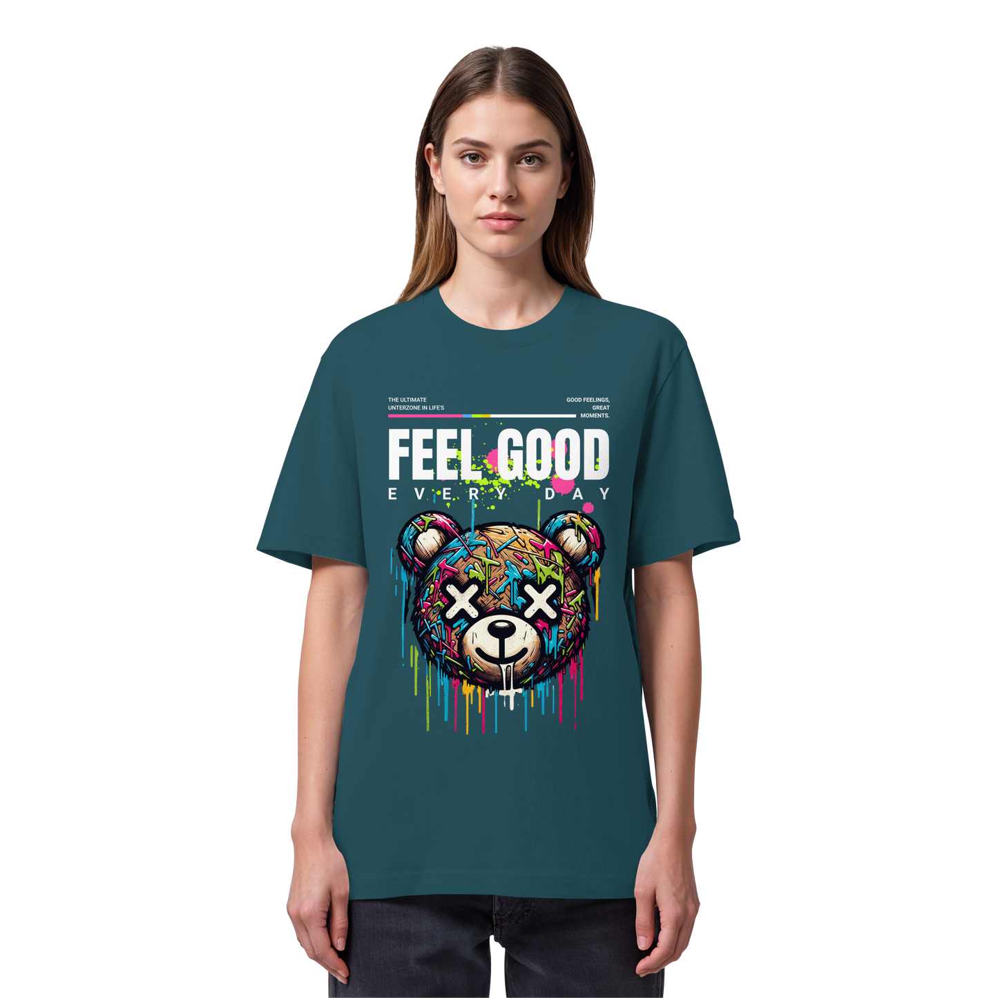 Unterzone Fell Good Every Day Teddy - Organic Heavy Shirt