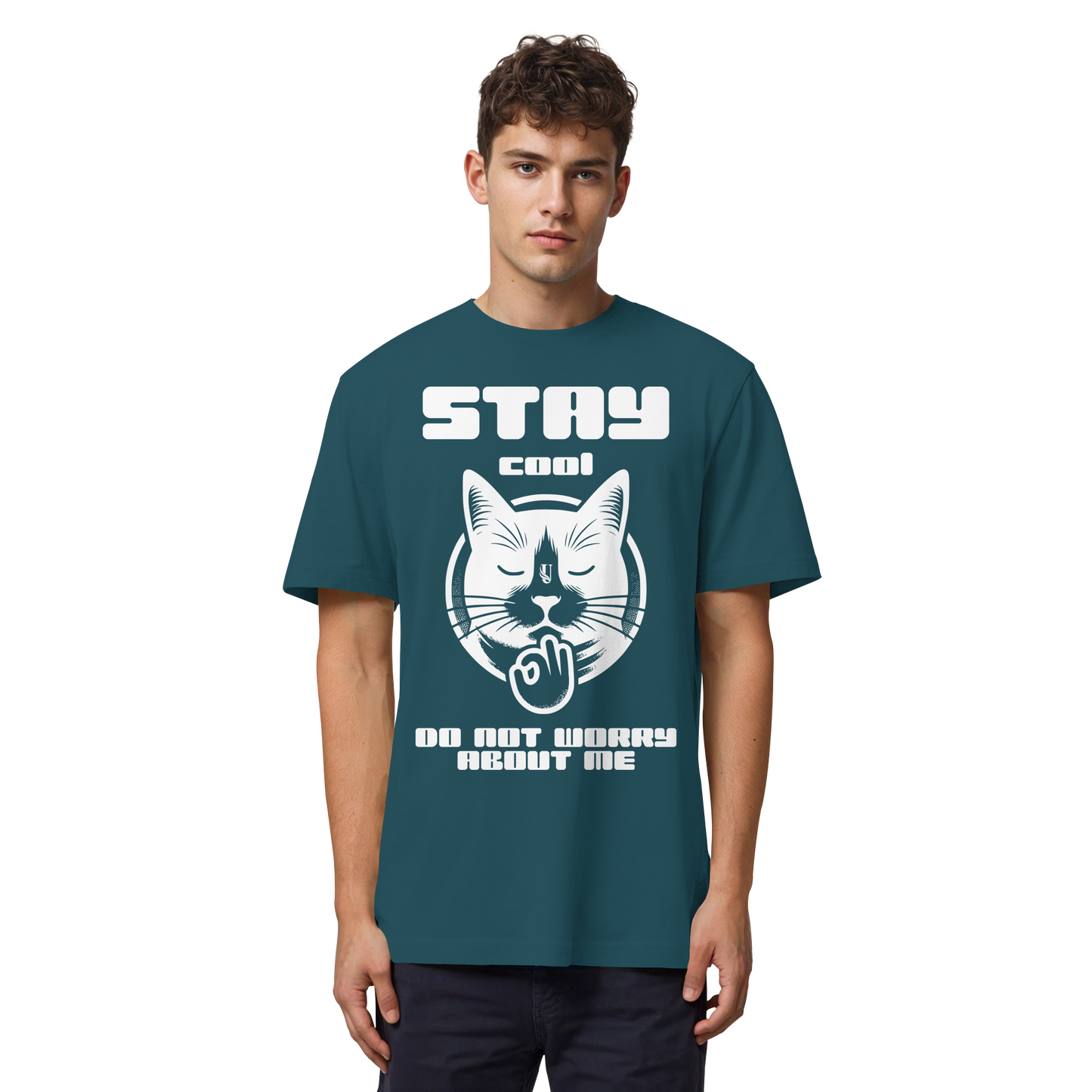 Unterzone Stay Cool Cat - Organic Heavy Shirt
