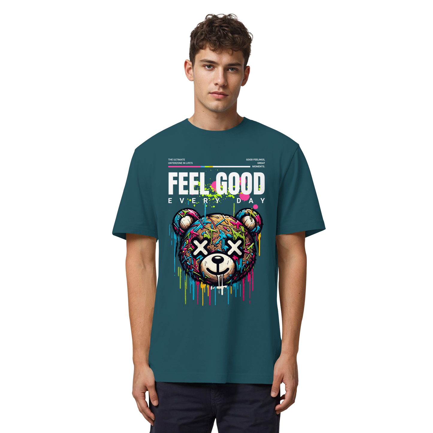Unterzone Fell Good Every Day Teddy - Organic Heavy Shirt
