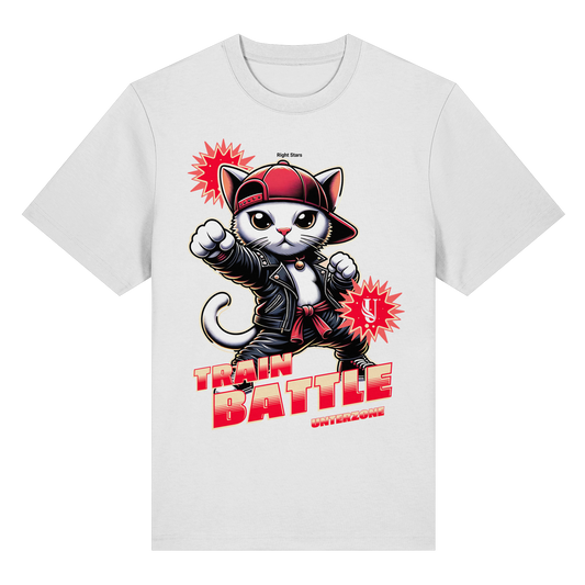 Unterzone Train Cat - Organic Heavy Shirt