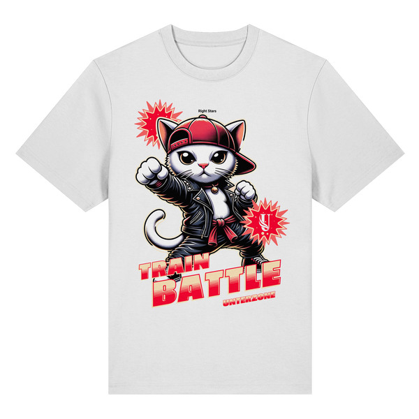 Unterzone Train Cat - Organic Heavy Shirt