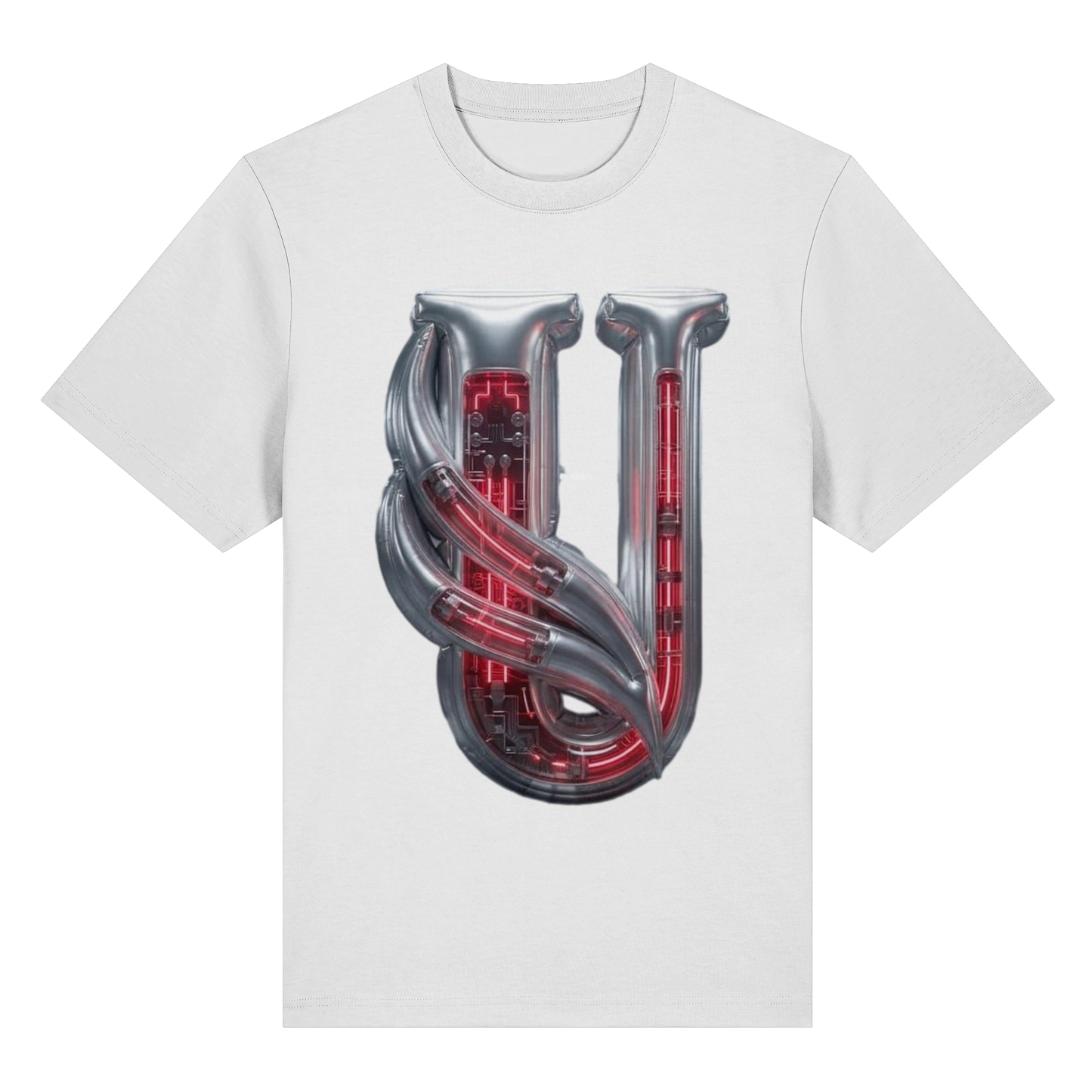Unterzone Cyborg Logo - Organic Heavy Shirt