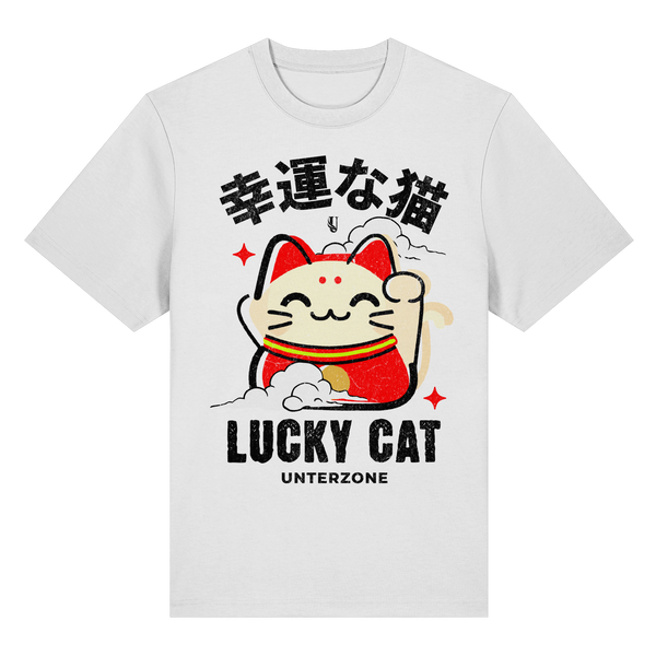 Unterzone Lucky Cat - Organic Heavy Shirt