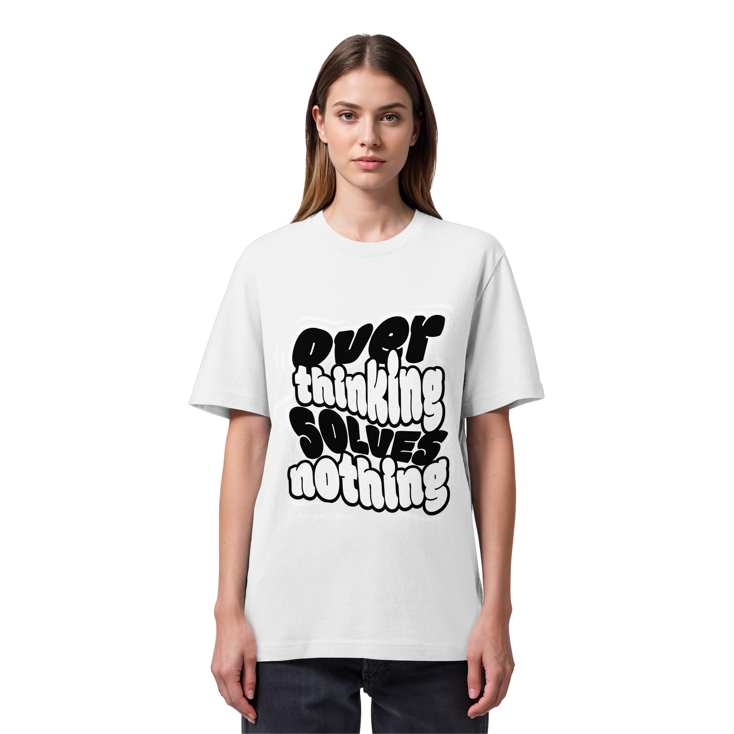 Unterzone Over Thinking Solves Nothing - Organic Heavy Shirt