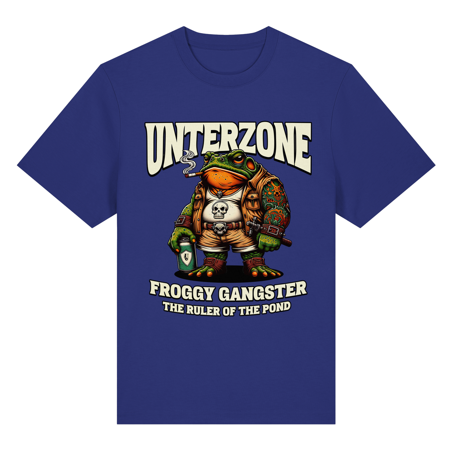Unterzone Froggy Gangster - Organic Heavy Shirt