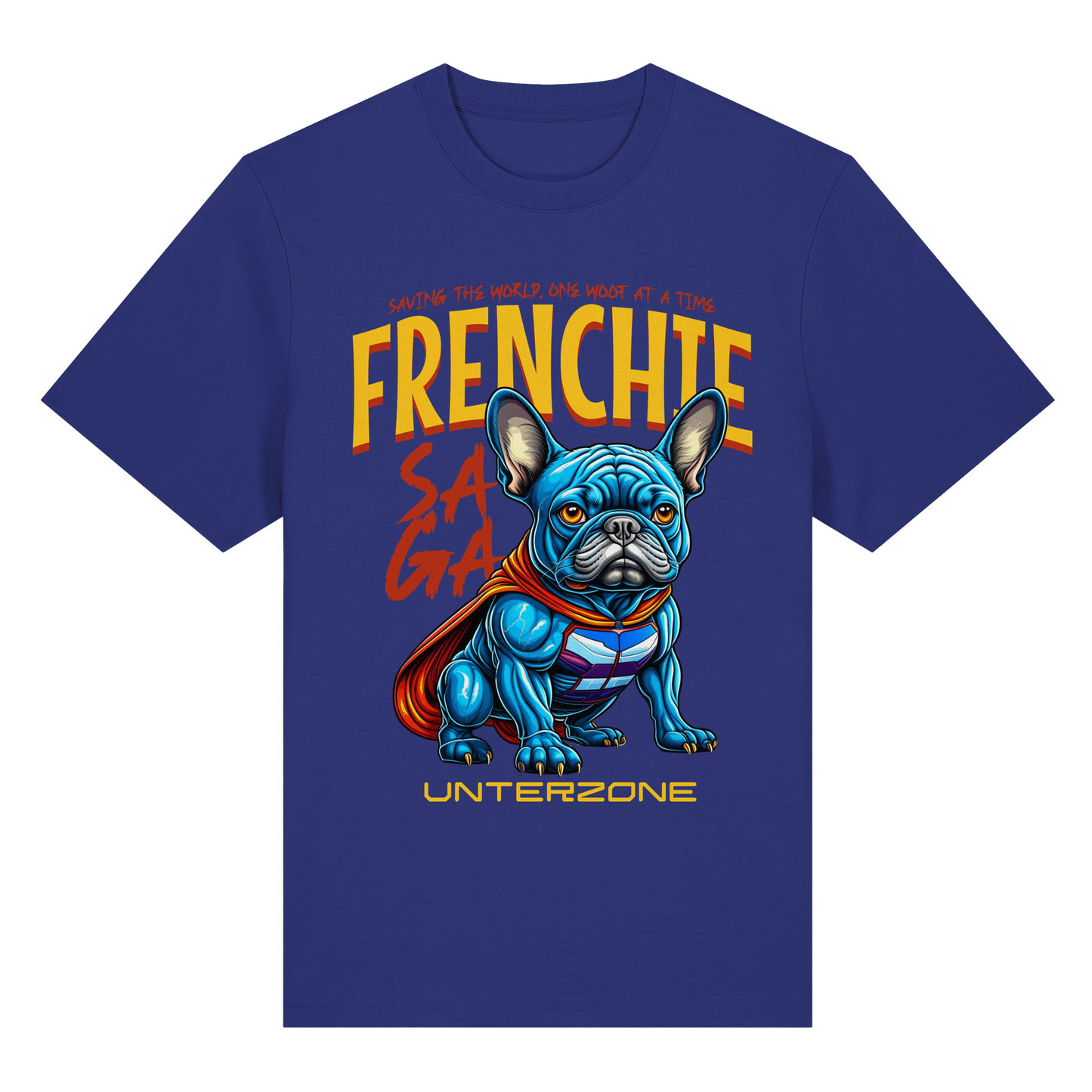Unterzone Super French Bulldog - Organic Heavy Shirt