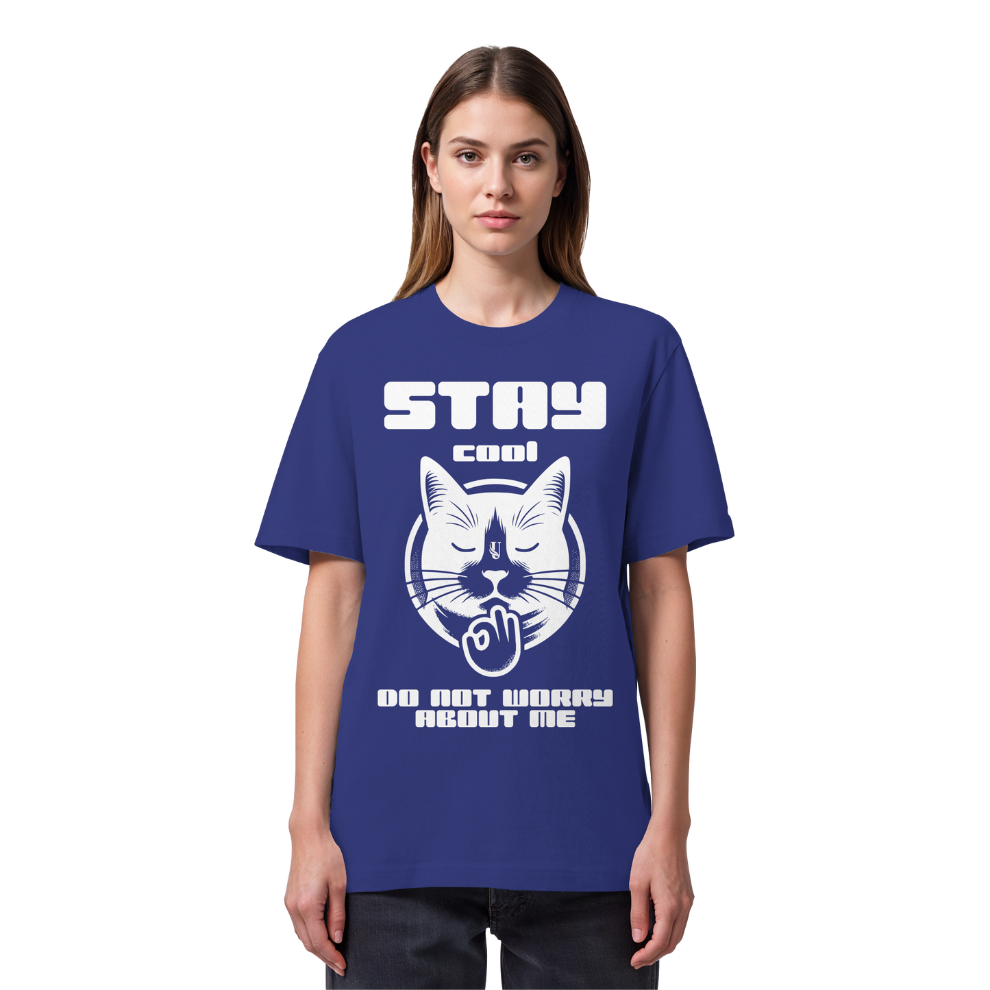 Unterzone Stay Cool Cat - Organic Heavy Shirt