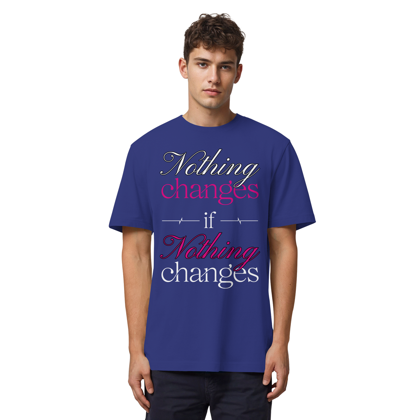 Unterzone Nothing Changes If Nothing Changes  - Organic Heavy Shirt