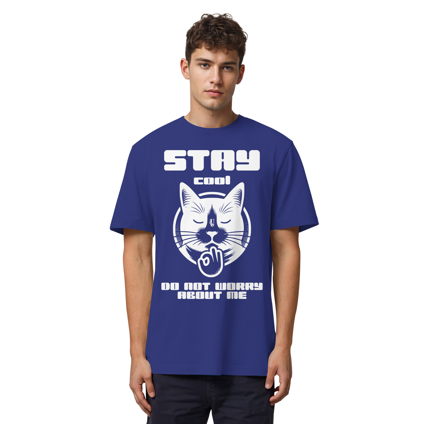 Unterzone Stay Cool Cat - Organic Heavy Shirt