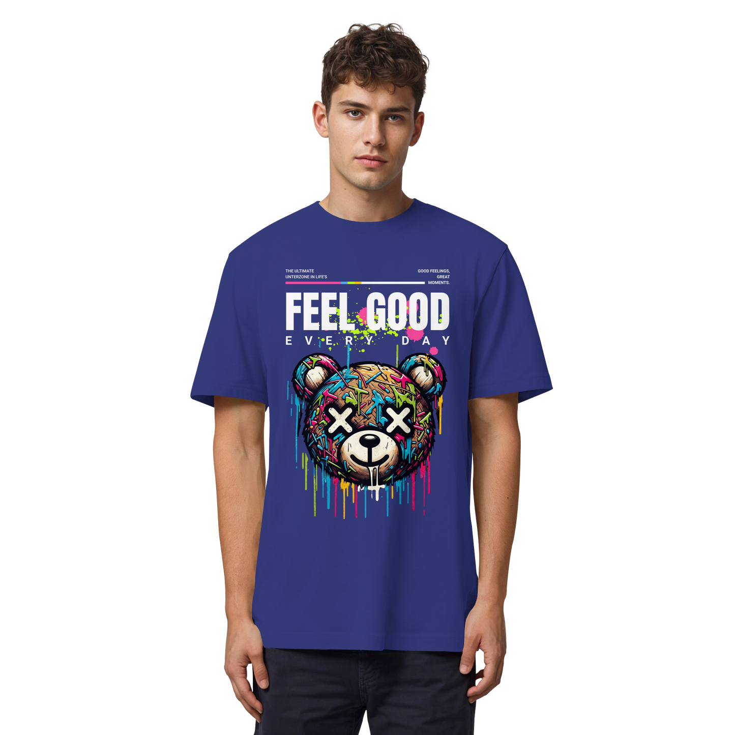 Unterzone Fell Good Every Day Teddy - Organic Heavy Shirt