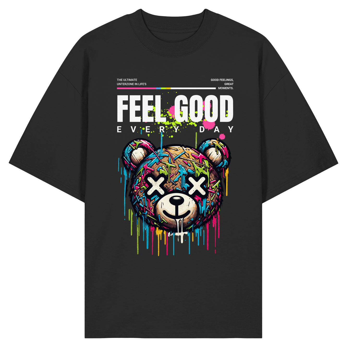 Unterzone Fell Good Every Day Teddy - Organic Oversize Shirt
