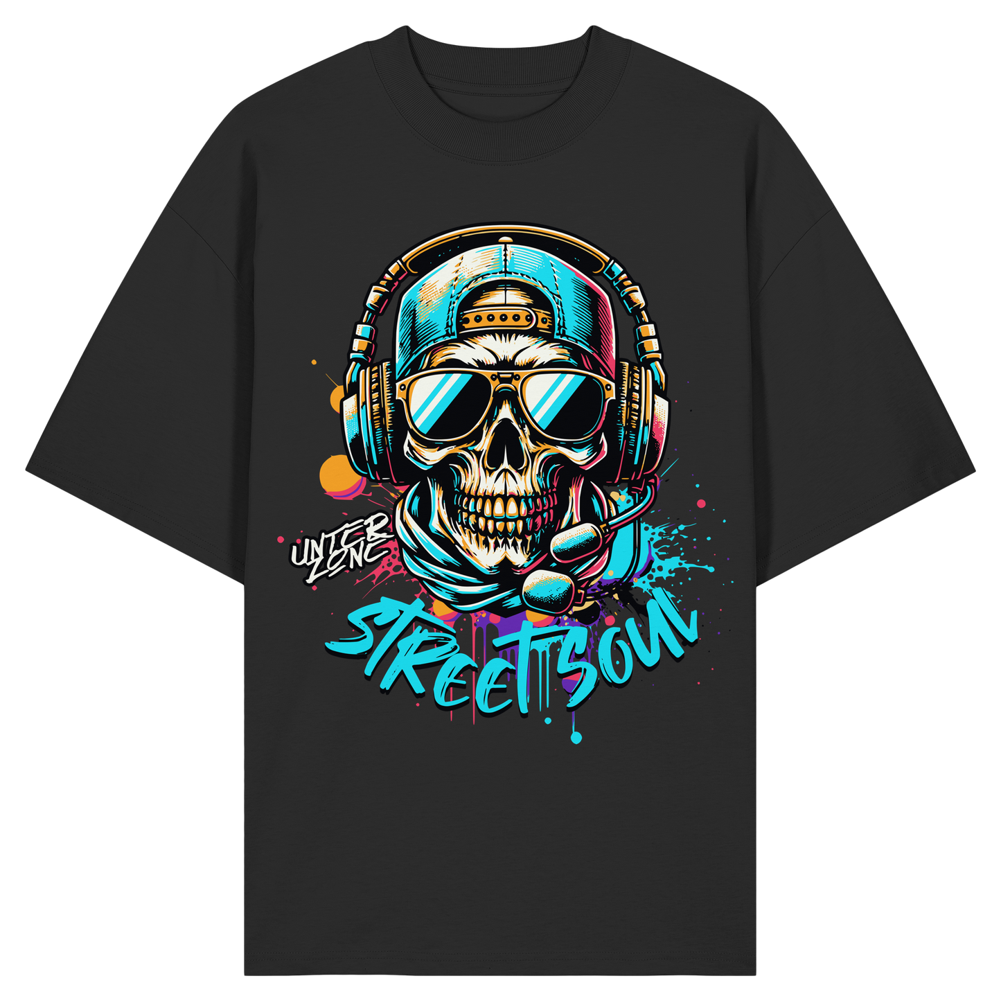 Unterzone Street Soul - Organic Oversize Shirt