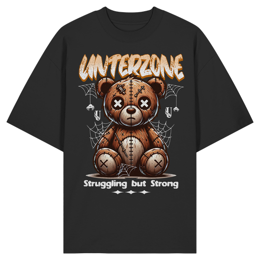Unterzone The Bear Despair - Organic Oversize Shirt