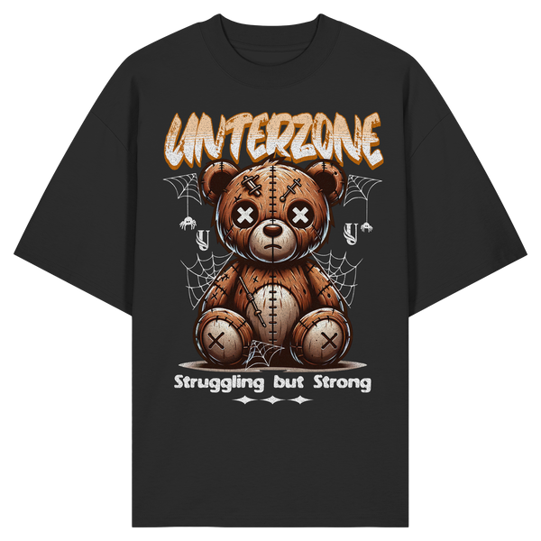 Unterzone The Bear Despair - Organic Oversize Shirt