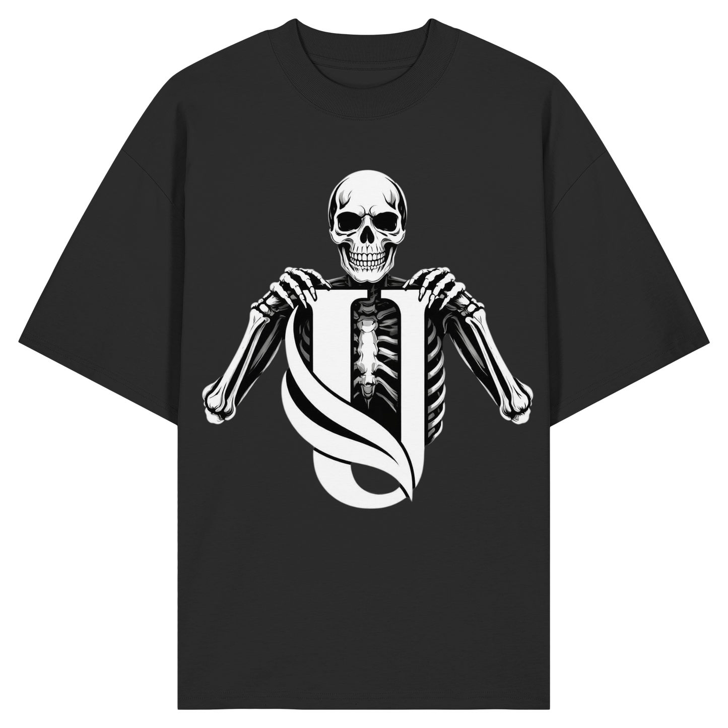Unterzone Skull - Organic Oversize Shirt