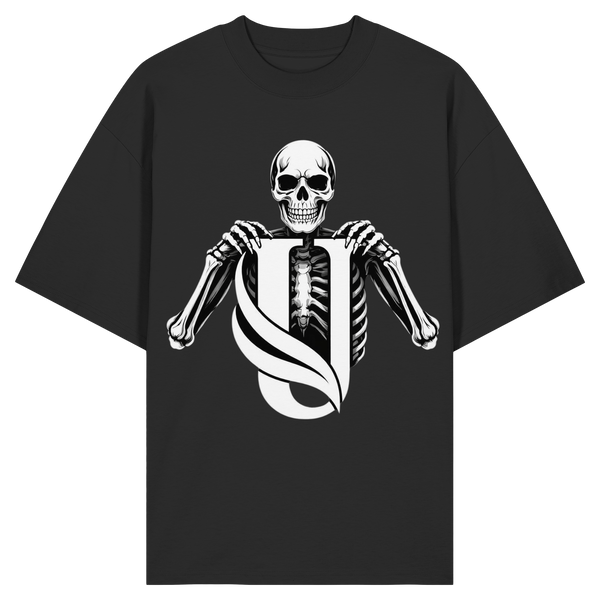 Unterzone Skull - Organic Oversize Shirt