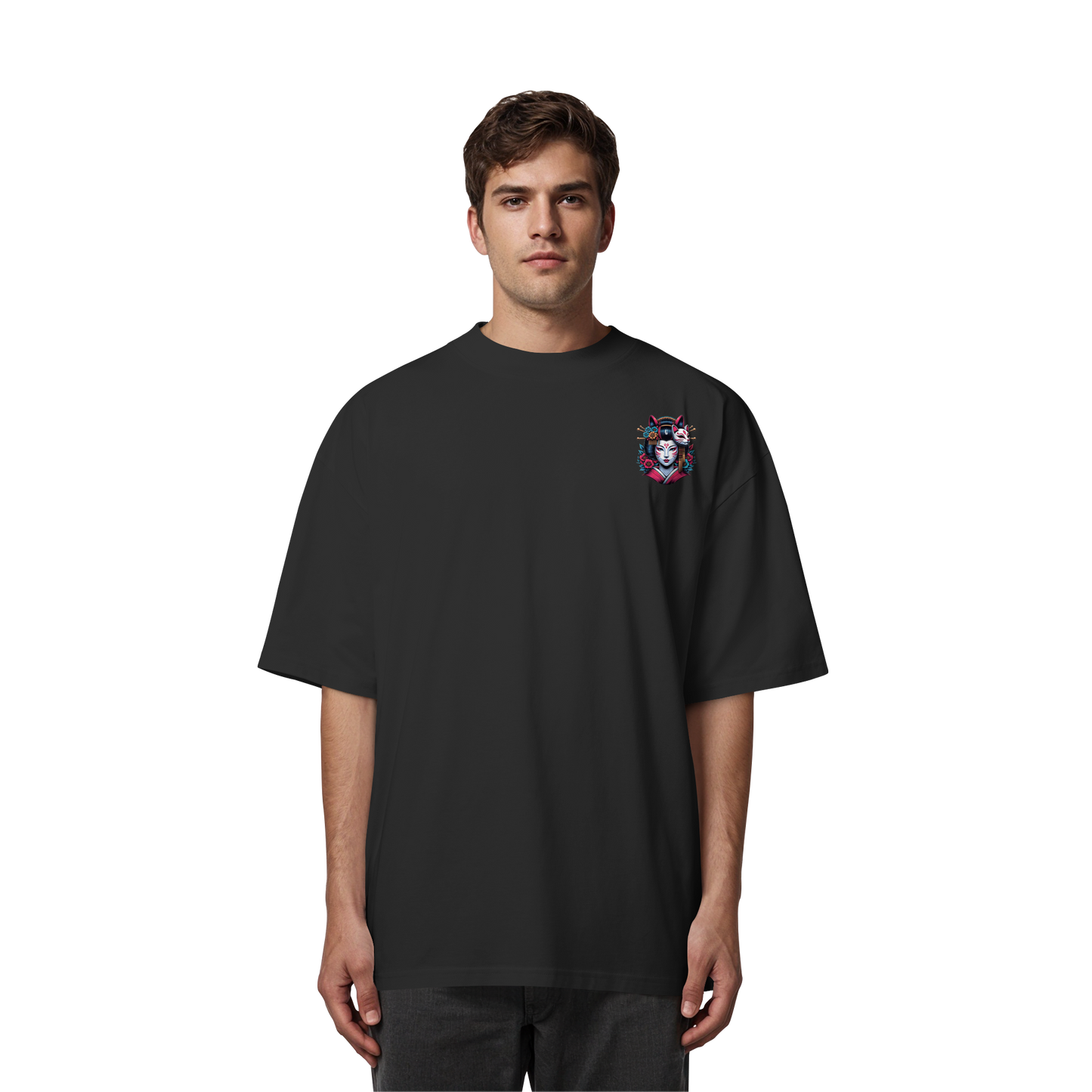 Unterzone Geisha Hagoromo - Organic Oversize Shirt