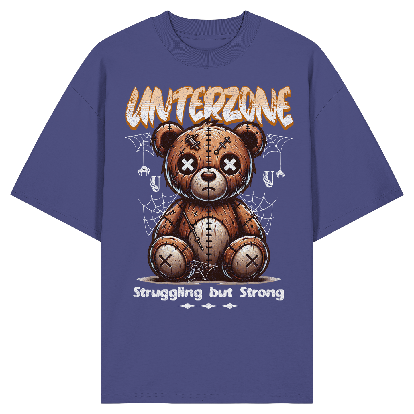 Unterzone The Bear Despair - Organic Oversize Shirt