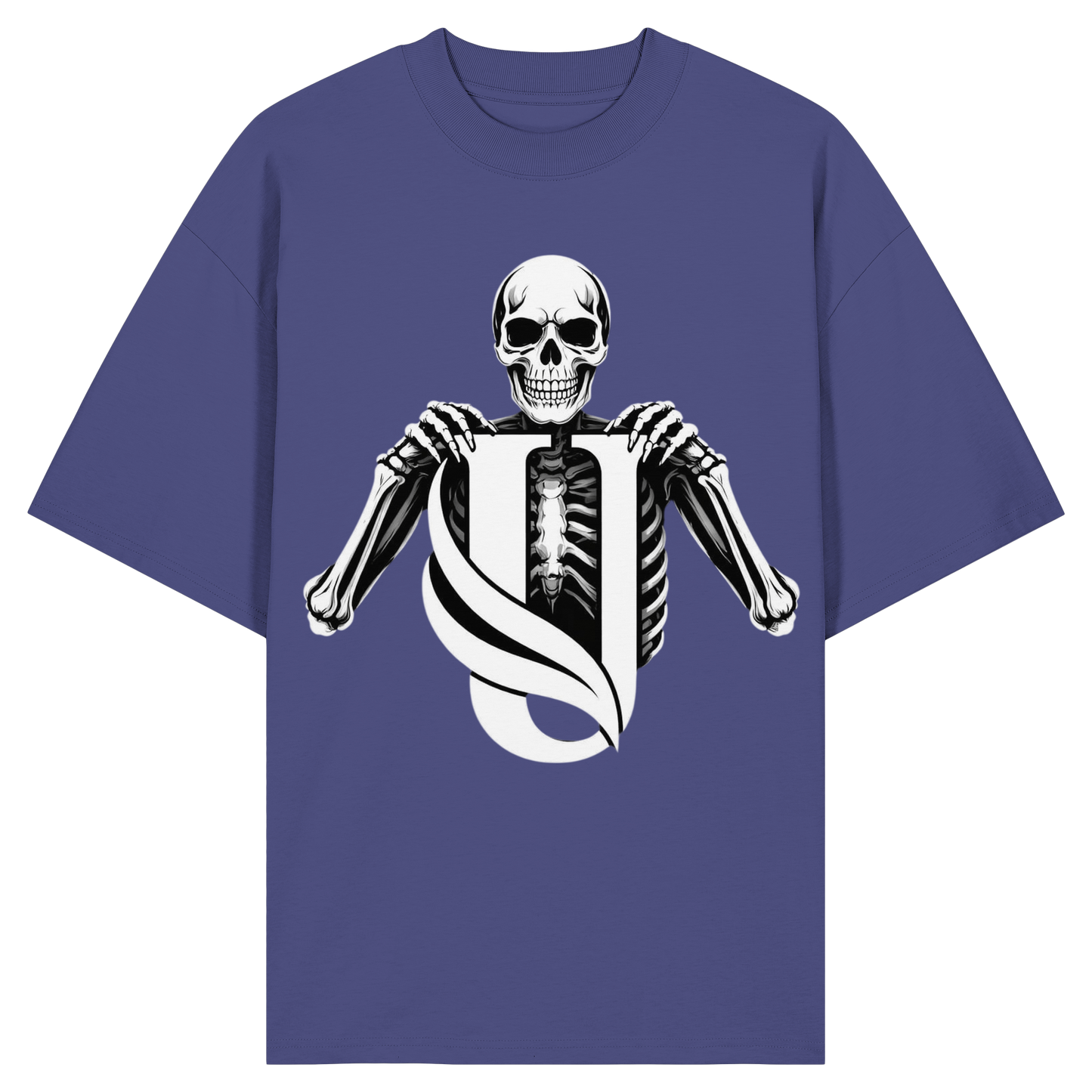 Unterzone Skull - Organic Oversize Shirt