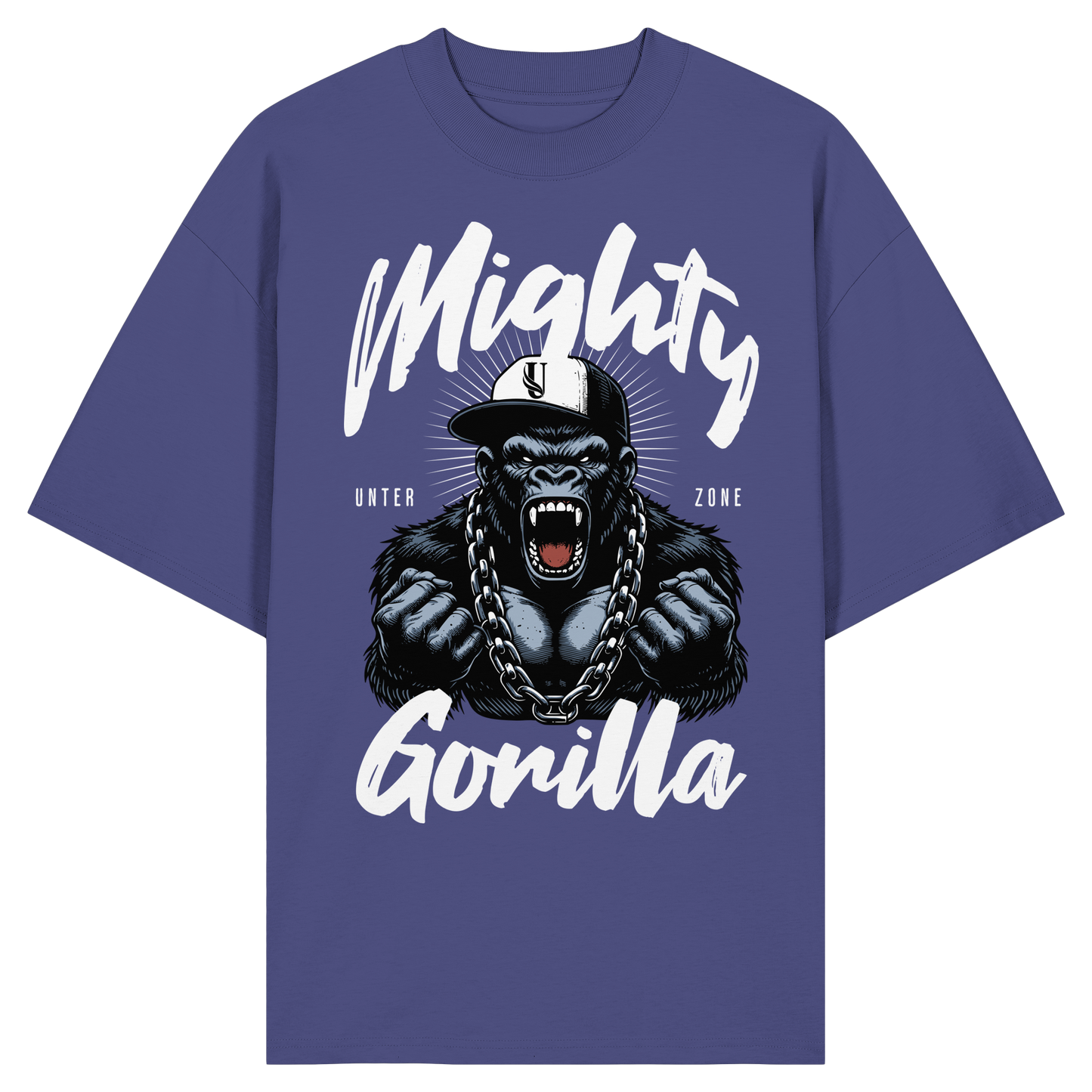 Unterzone Mighty Gorilla - Organic Oversize Shirt