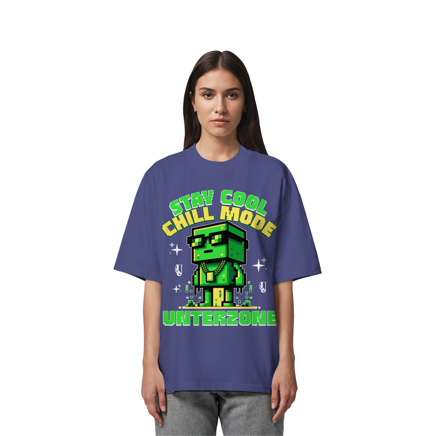 Unterzone Organic Oversize Shirt Stay Cool Chill - Organic Oversize Shirt