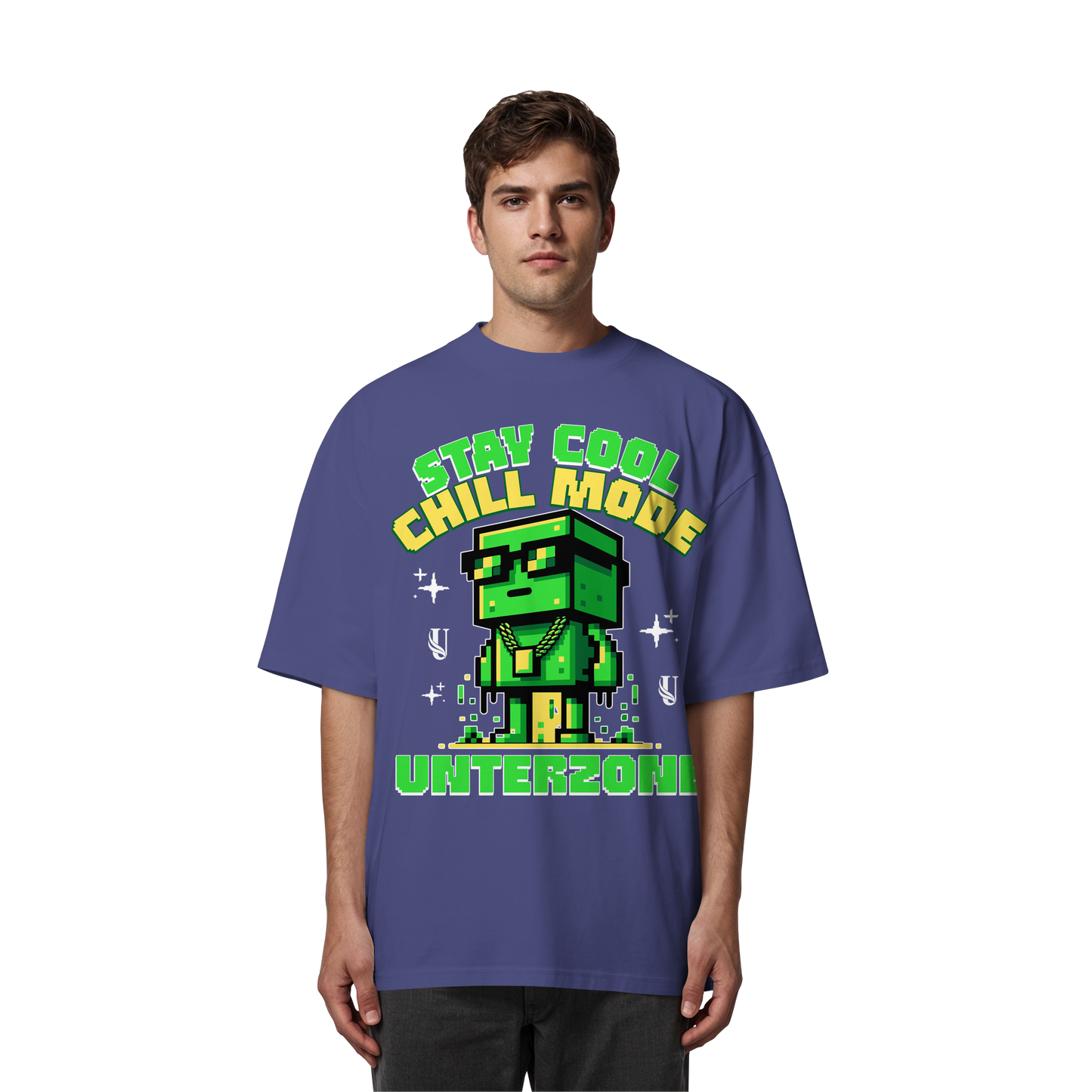 Unterzone Organic Oversize Shirt Stay Cool Chill - Organic Oversize Shirt