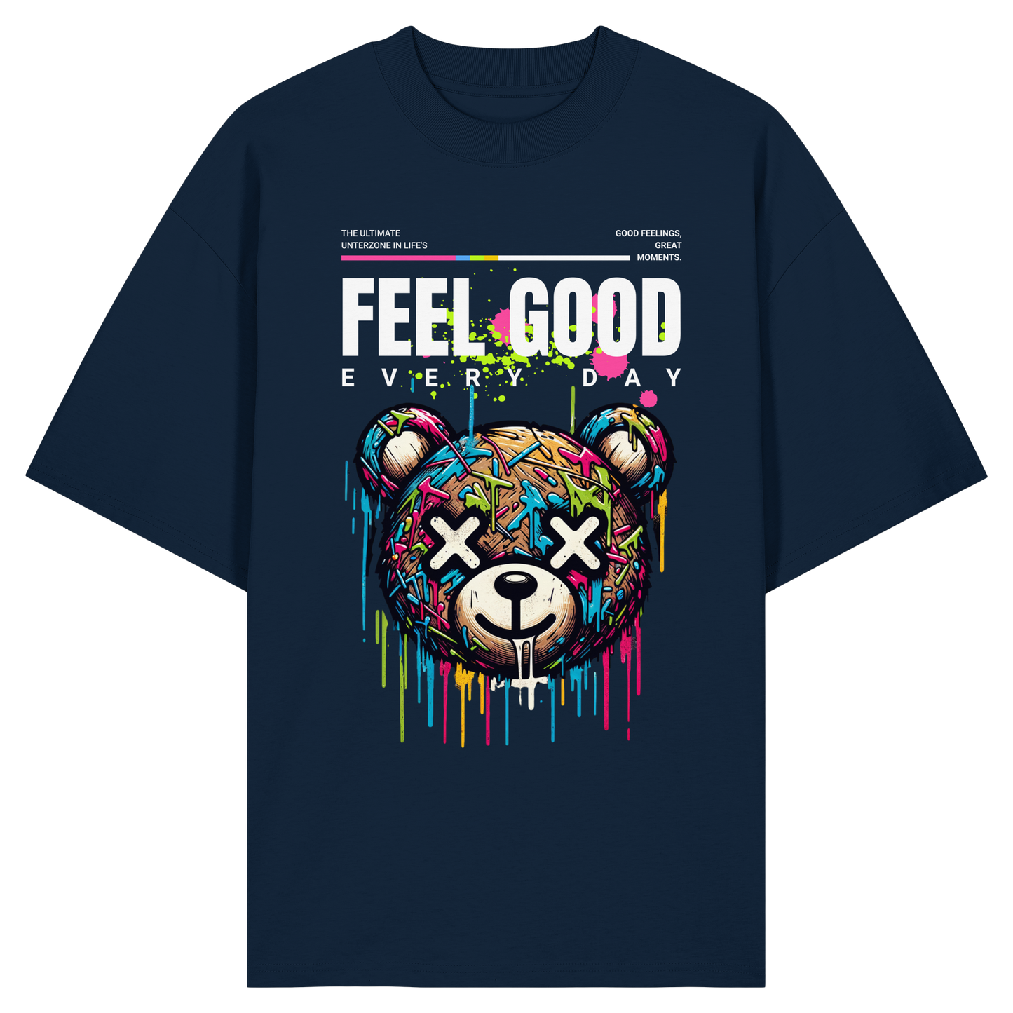 Unterzone Fell Good Every Day Teddy - Organic Oversize Shirt