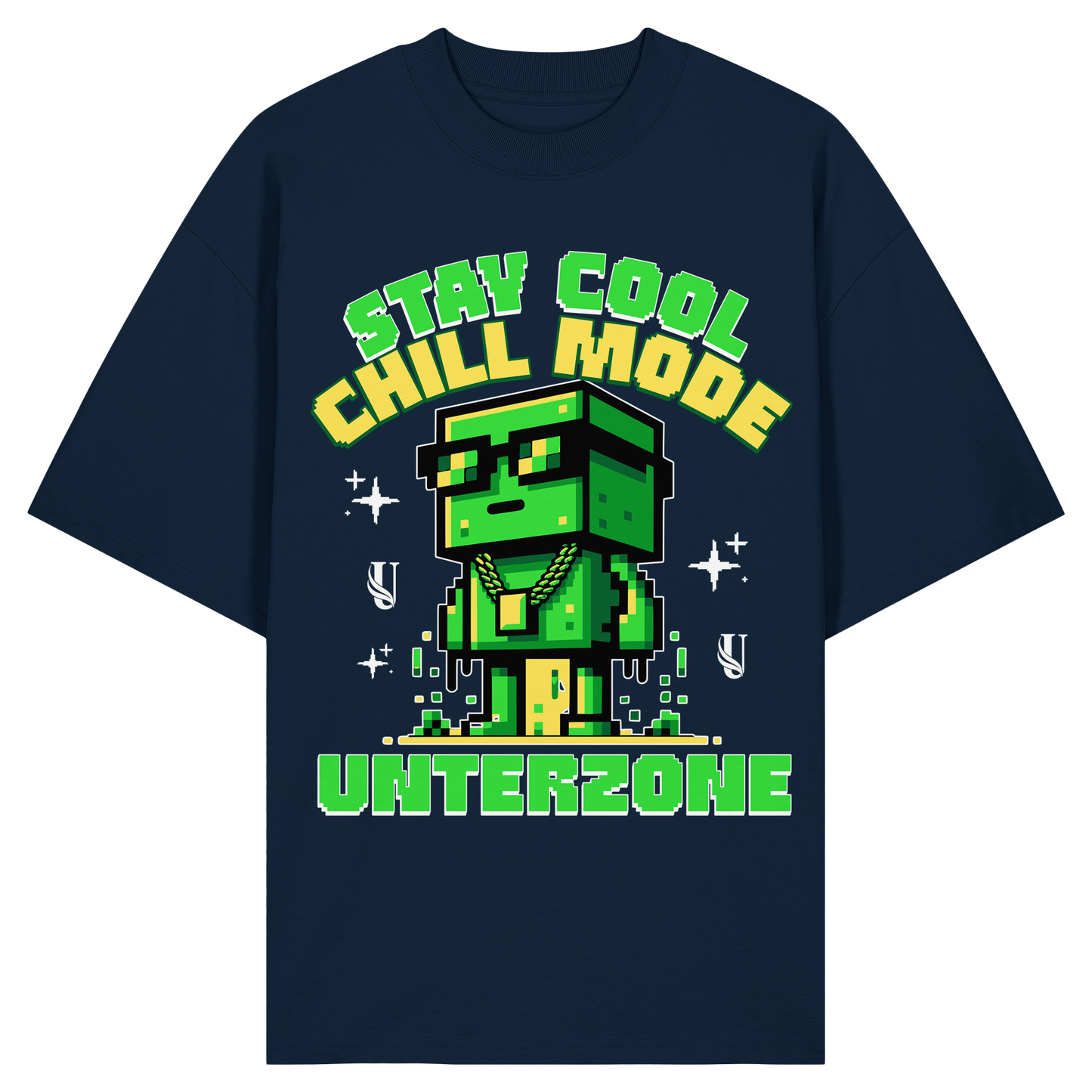 Unterzone Organic Oversize Shirt Stay Cool Chill - Organic Oversize Shirt