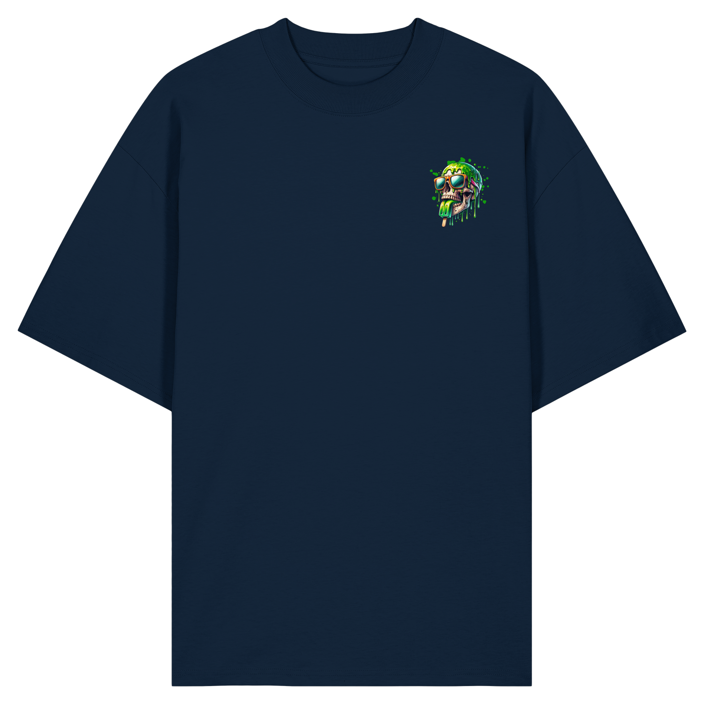Unterzone Make Me Happy - Organic Oversize Shirt