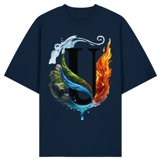 Unterzone Four Elements - Organic Oversize Shirt