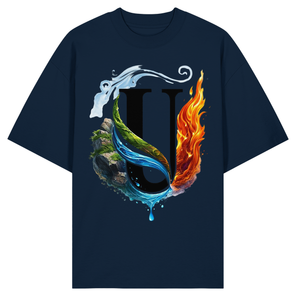 Unterzone Four Elements - Organic Oversize Shirt