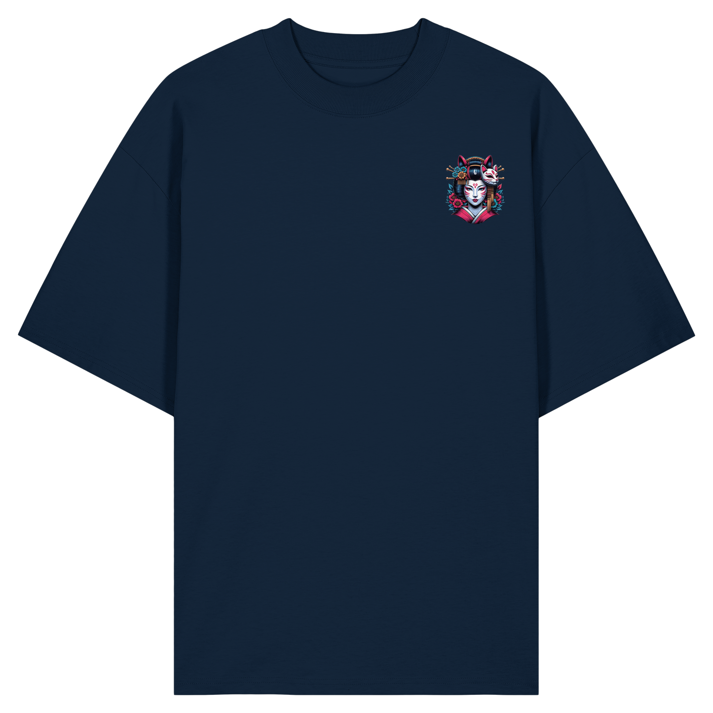 Unterzone Geisha Hagoromo - Organic Oversize Shirt