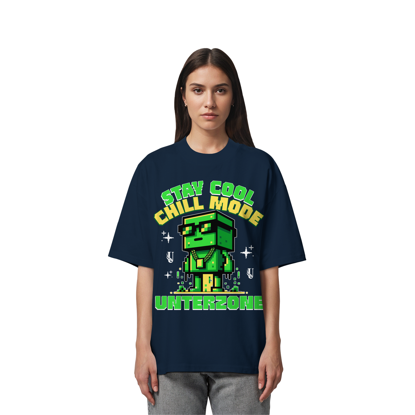 Unterzone Organic Oversize Shirt Stay Cool Chill - Organic Oversize Shirt