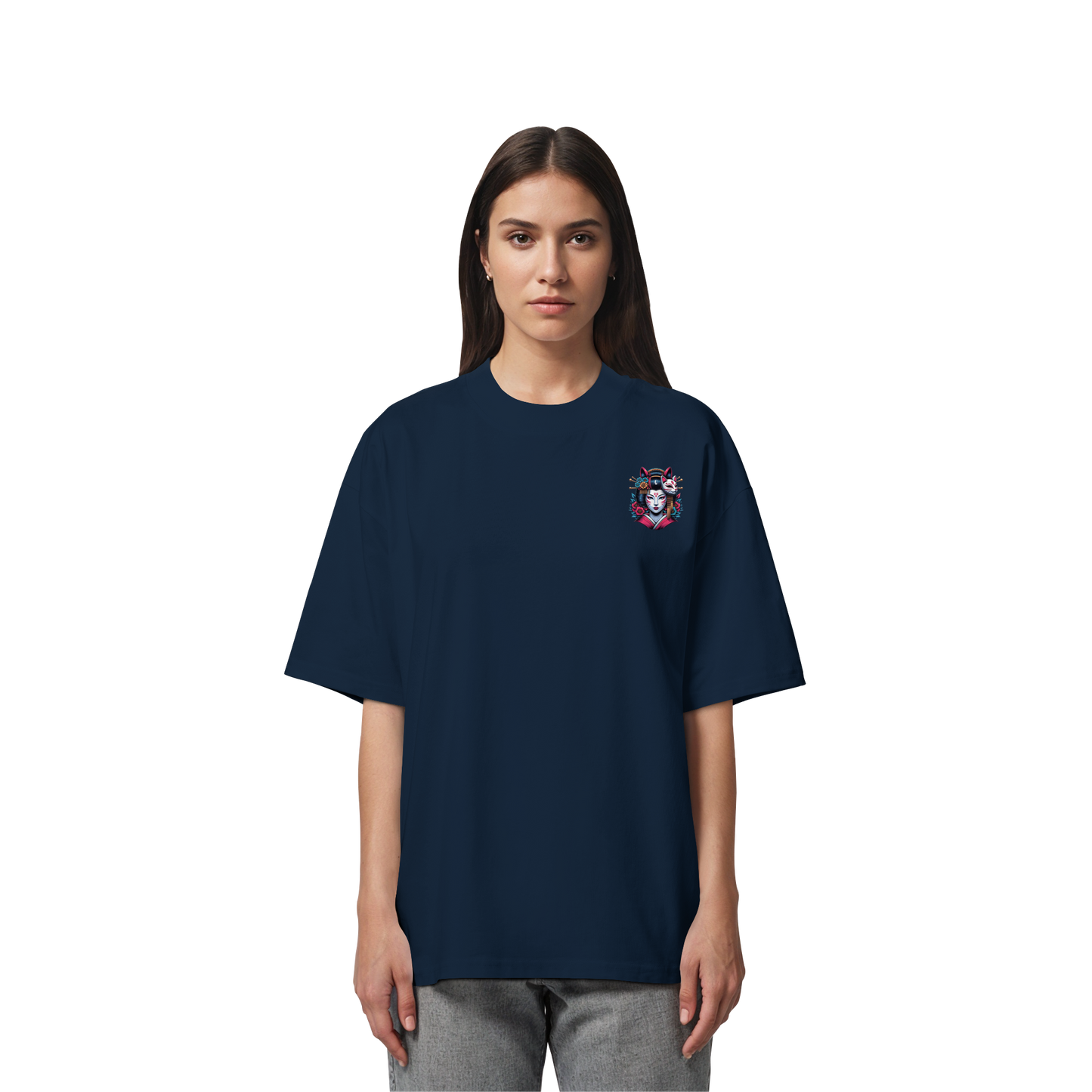 Unterzone Geisha Hagoromo - Organic Oversize Shirt