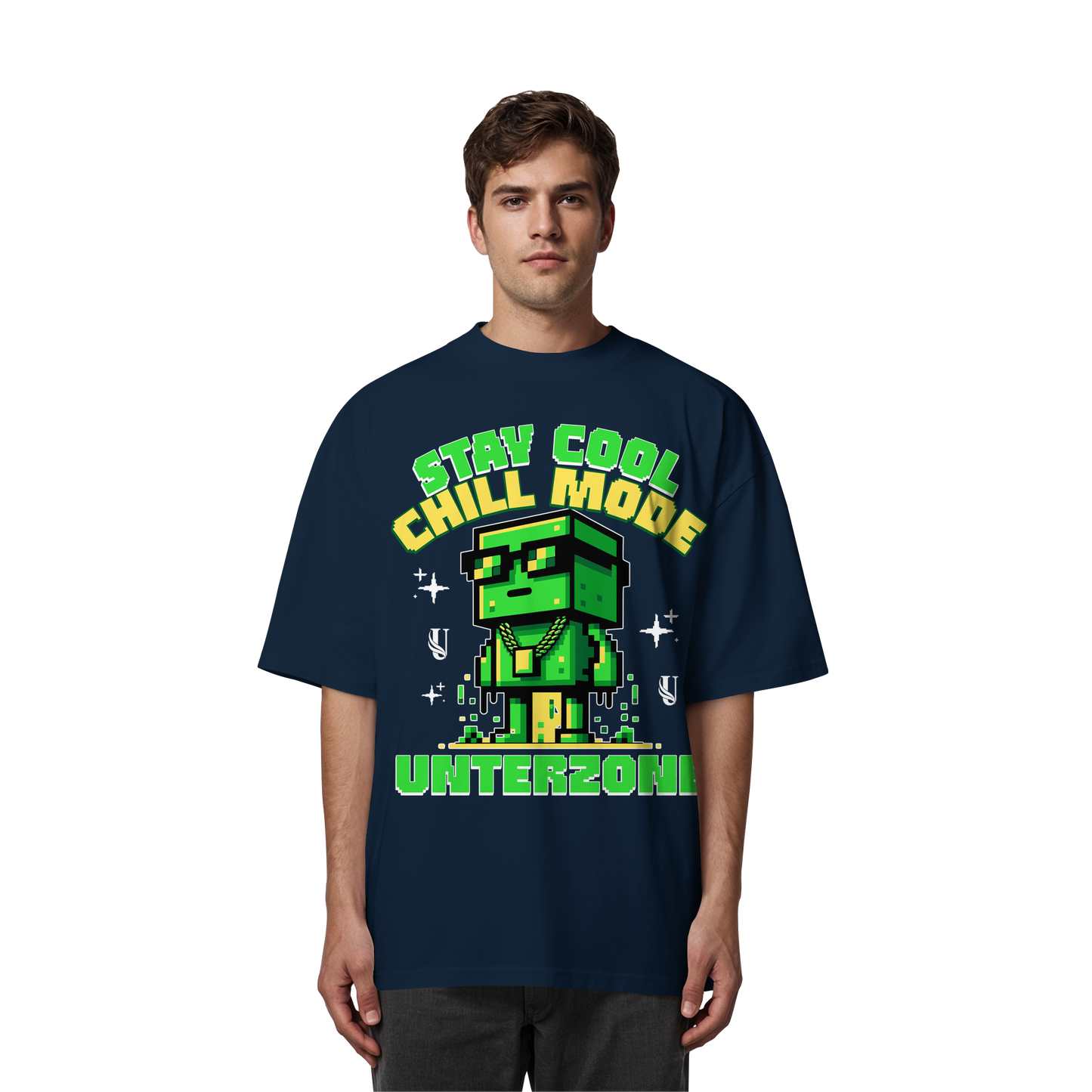 Unterzone Organic Oversize Shirt Stay Cool Chill - Organic Oversize Shirt