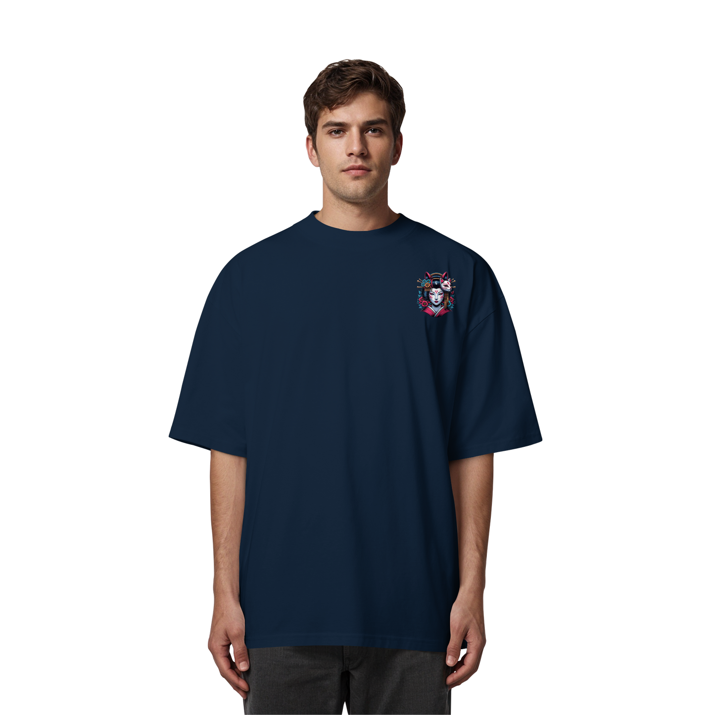 Unterzone Geisha Hagoromo - Organic Oversize Shirt
