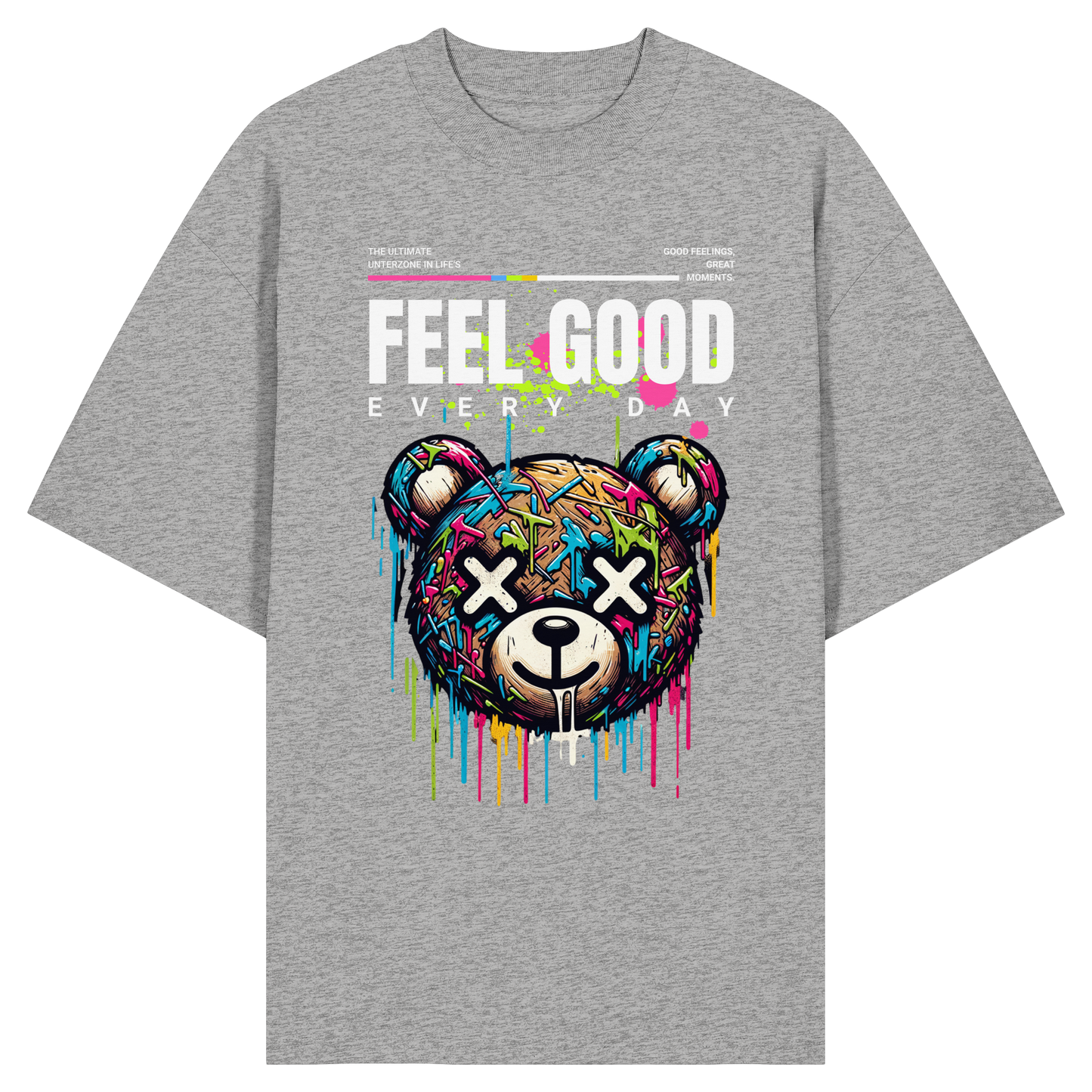 Unterzone Fell Good Every Day Teddy - Organic Oversize Shirt
