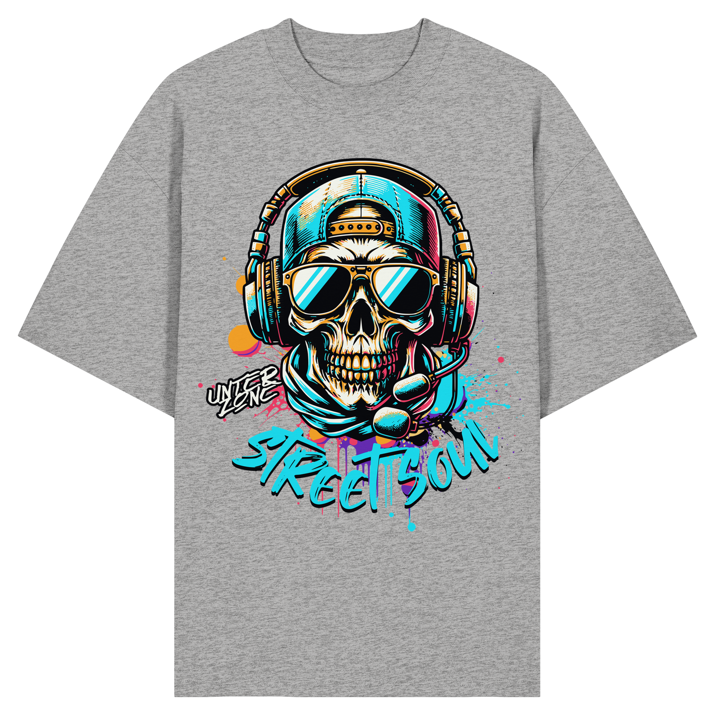 Unterzone Street Soul - Organic Oversize Shirt