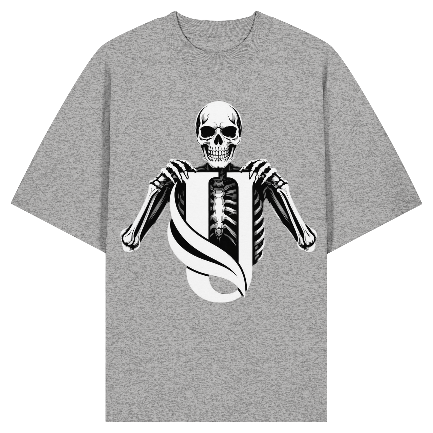 Unterzone Skull - Organic Oversize Shirt