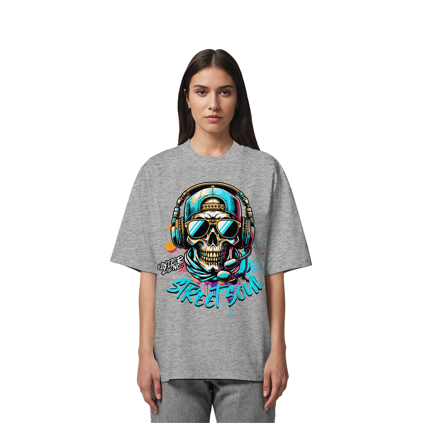 Unterzone Street Soul - Organic Oversize Shirt