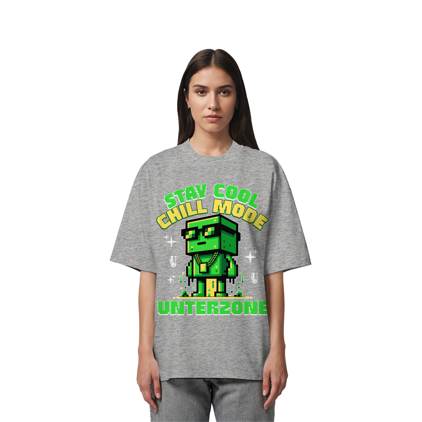 Unterzone Organic Oversize Shirt Stay Cool Chill - Organic Oversize Shirt