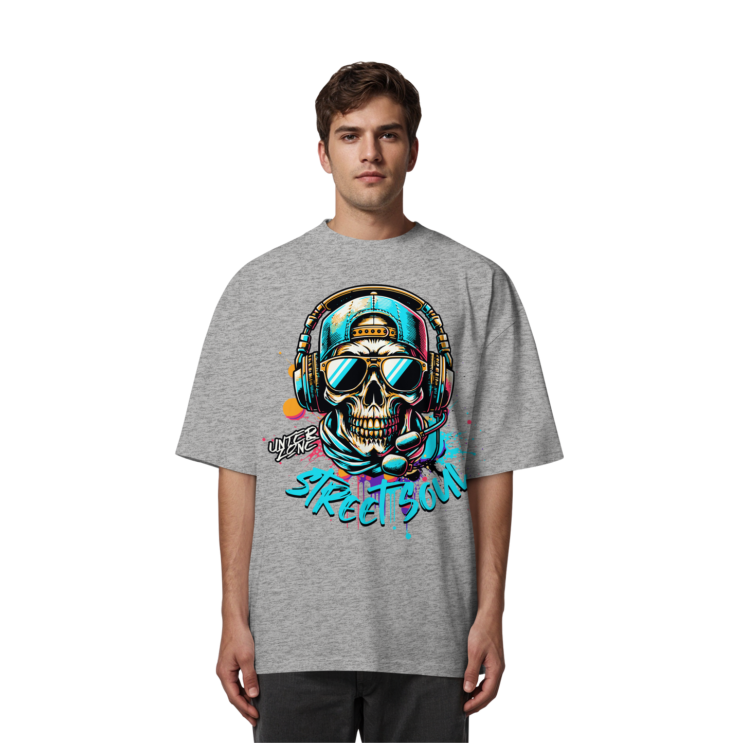 Unterzone Street Soul - Organic Oversize Shirt