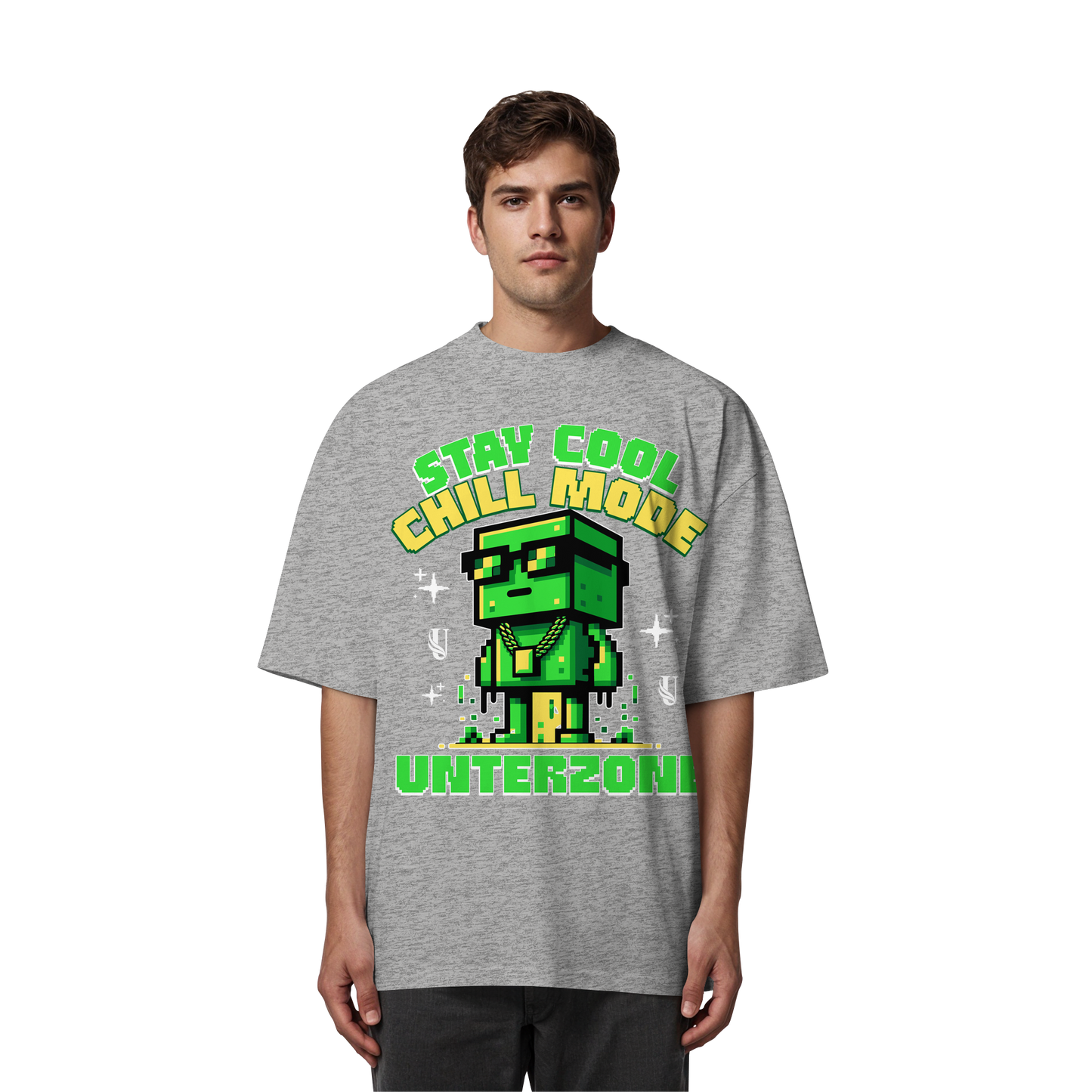 Unterzone Organic Oversize Shirt Stay Cool Chill - Organic Oversize Shirt