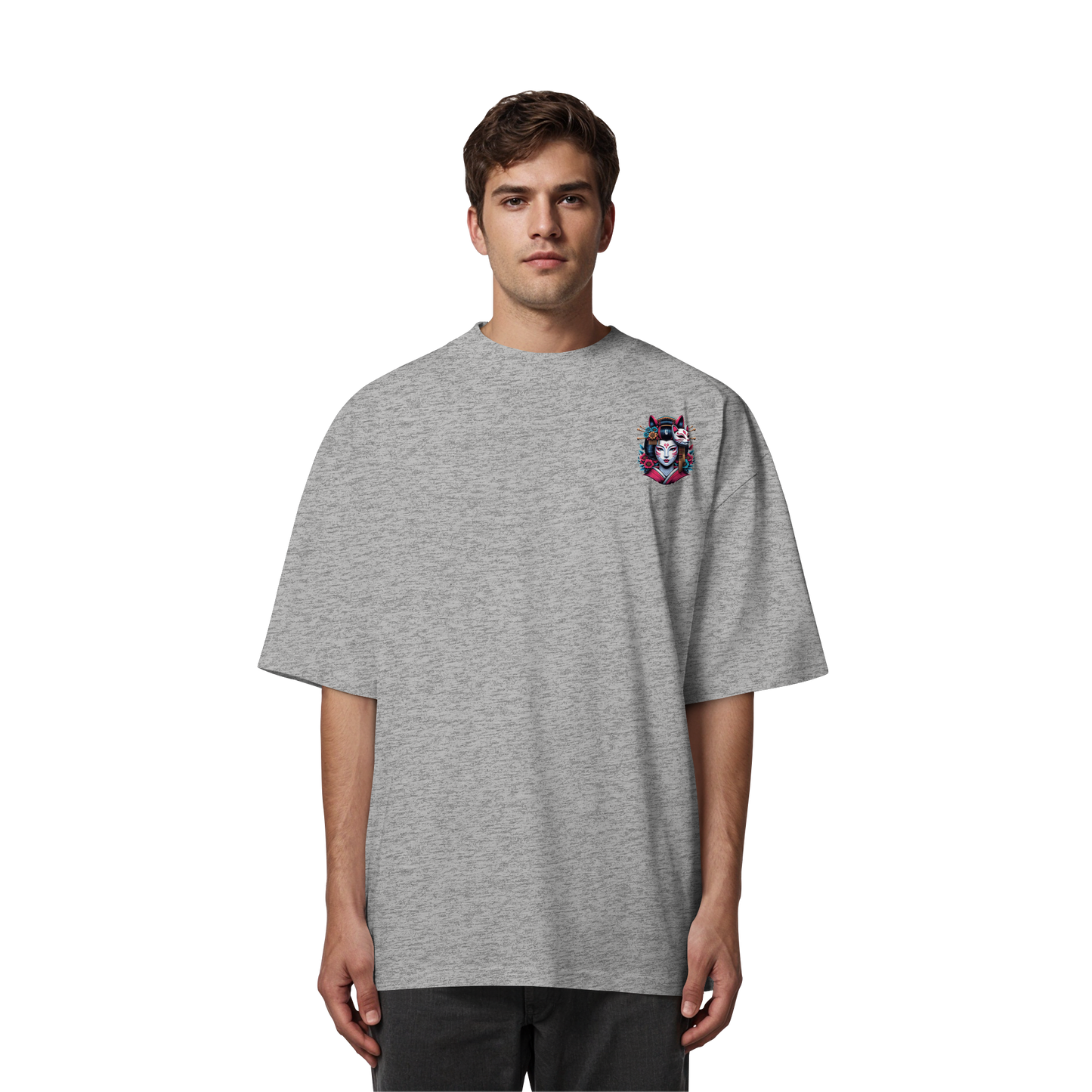 Unterzone Geisha Hagoromo - Organic Oversize Shirt