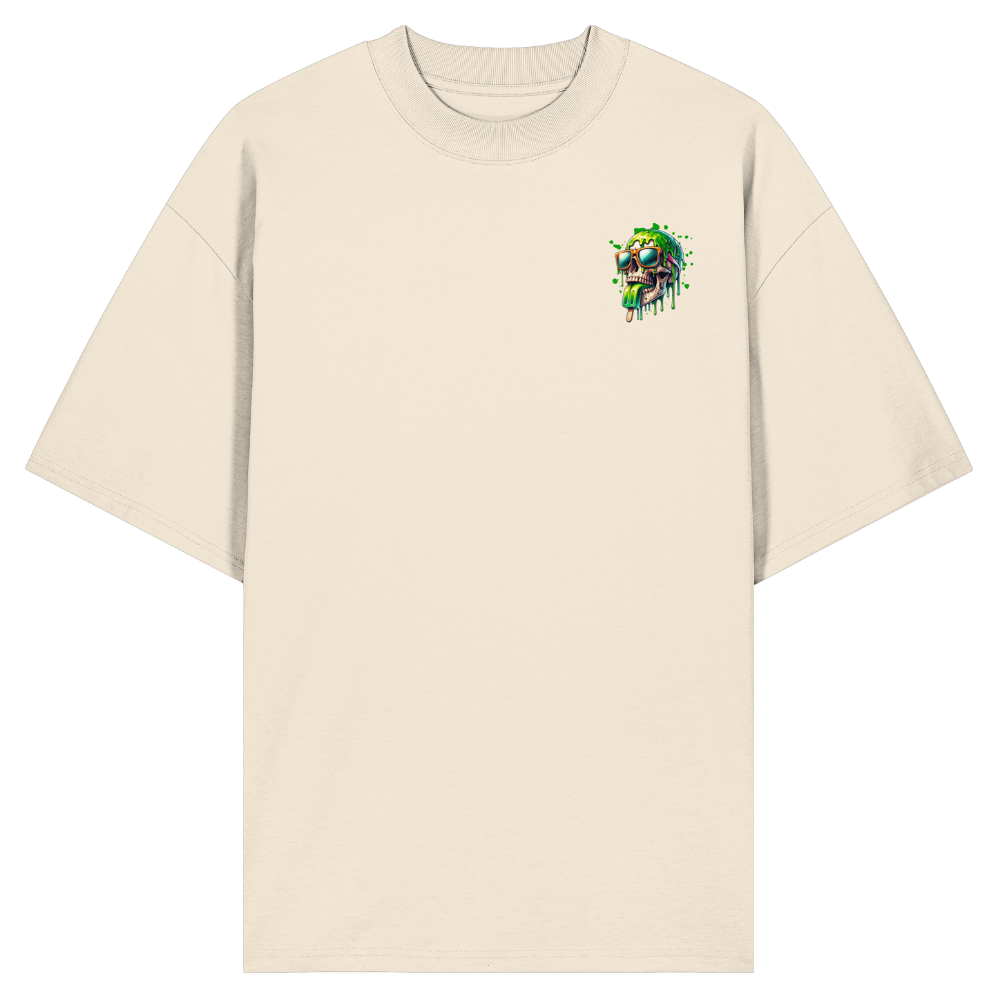 Unterzone Make Me Happy - Organic Oversize Shirt