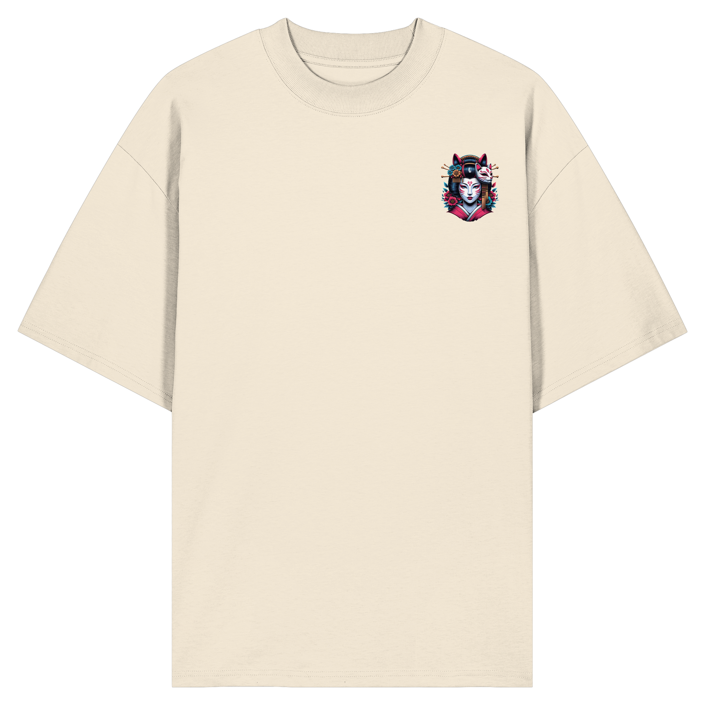 Unterzone Geisha Hagoromo - Organic Oversize Shirt