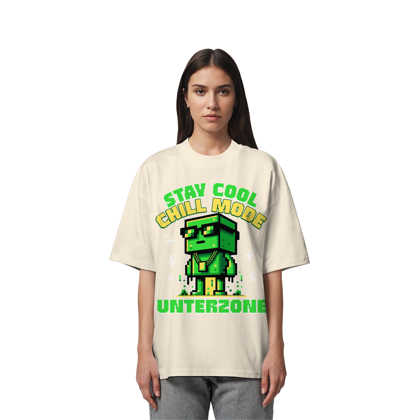 Unterzone Organic Oversize Shirt Stay Cool Chill - Organic Oversize Shirt